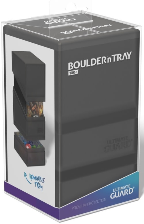 Ultimate Guard Boulder'n'tray Deck Case (100+, Onyx)
