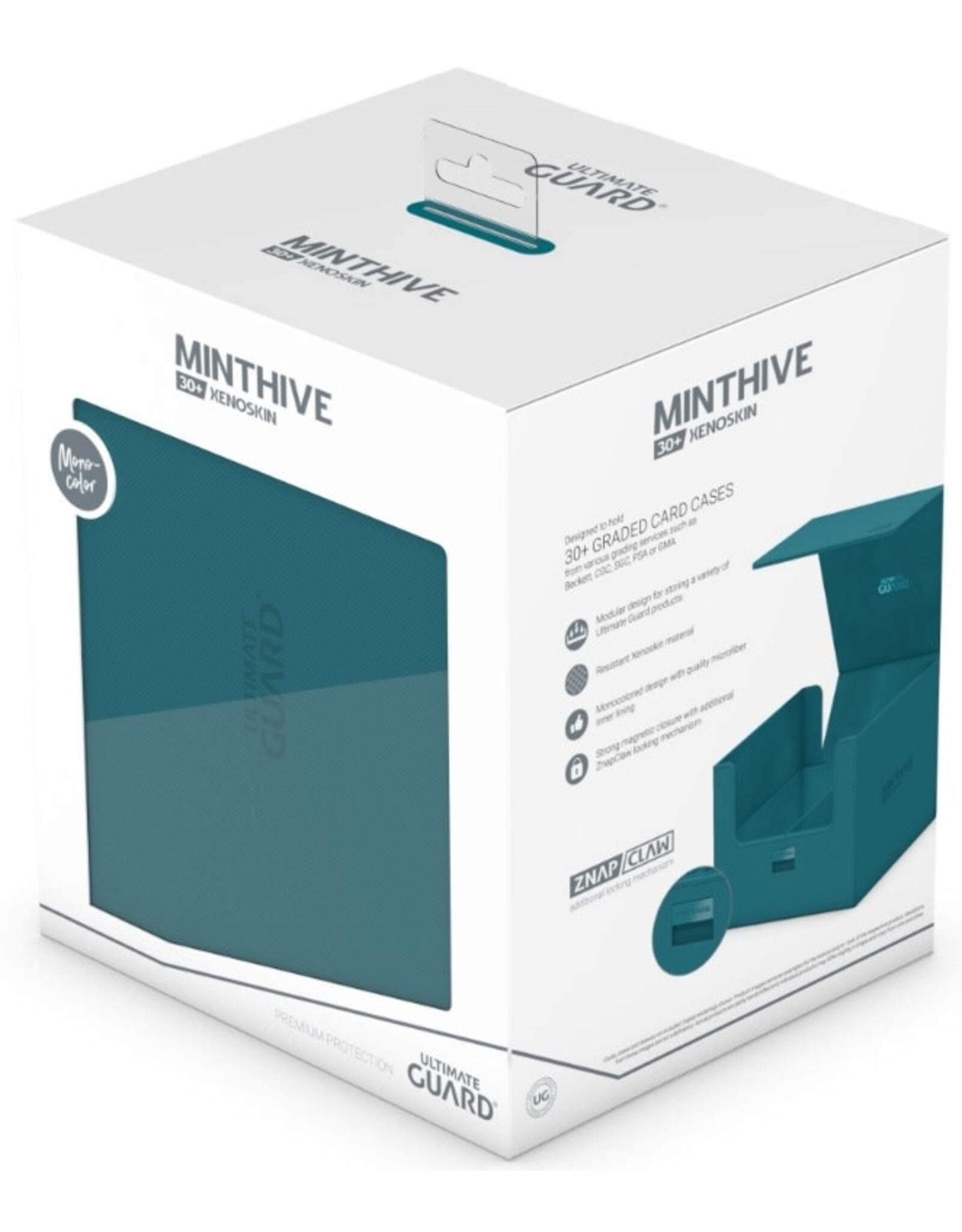 Ultimate Guard Minthive Deck Case (30+, Petrol)