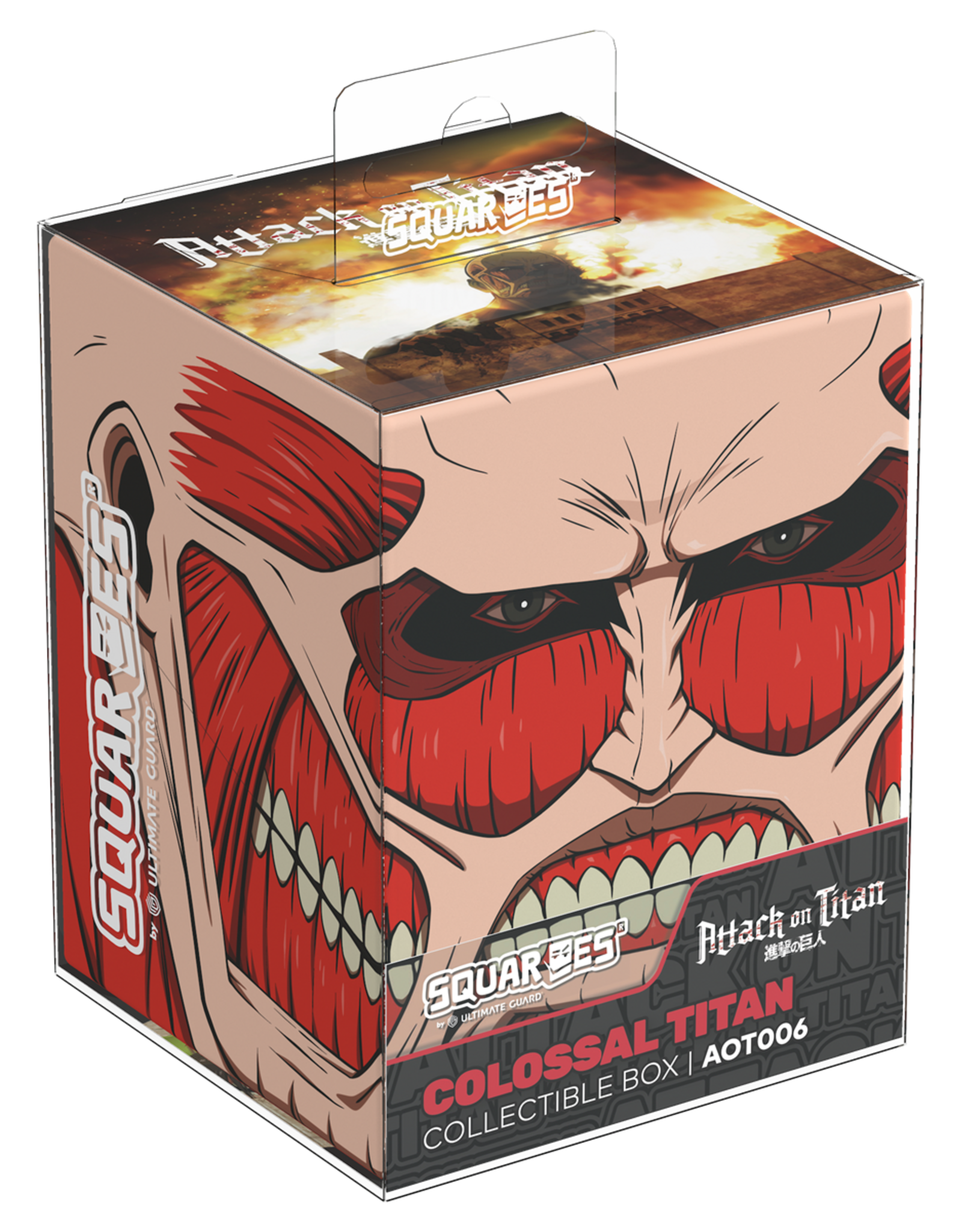 Ultimate Guard Squaroes: Attack On Titan - Colossal Titan Deck Box