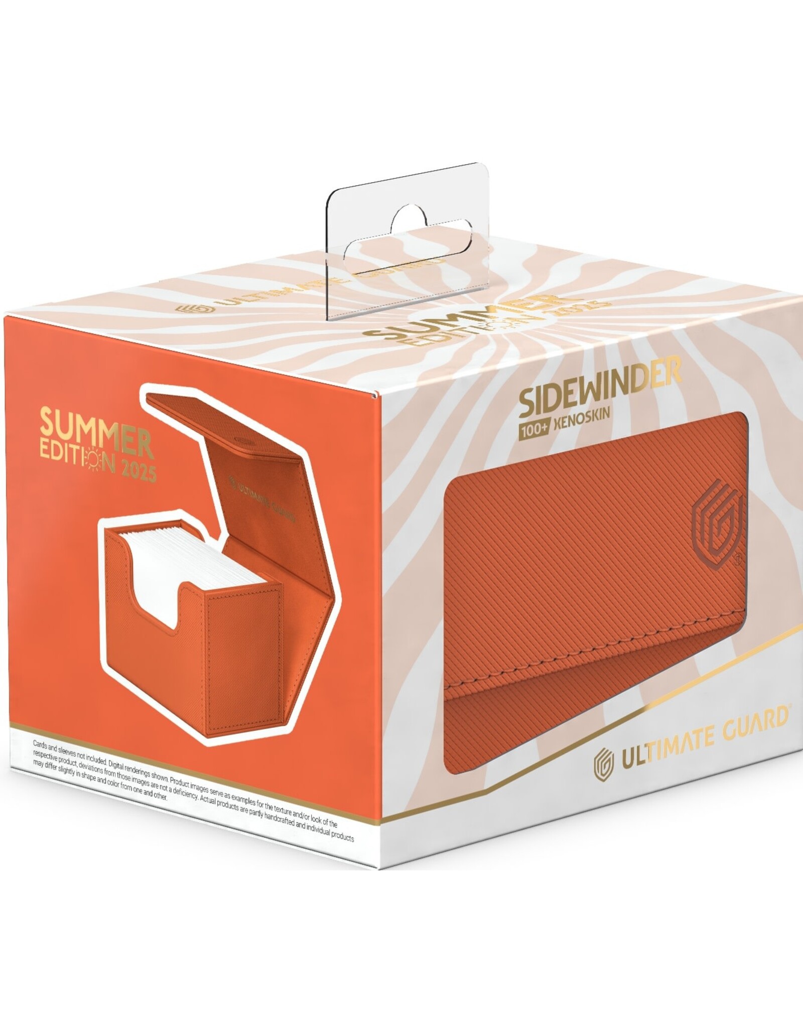 Ultimate Guard Sidewinder: Summer Edition Deck Case (100+, Peach)