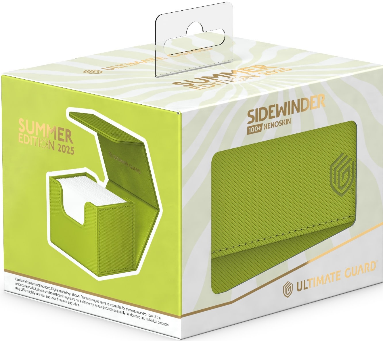 Ultimate Guard Sidewinder: Summer Edition Deck Case (100+, Lime)