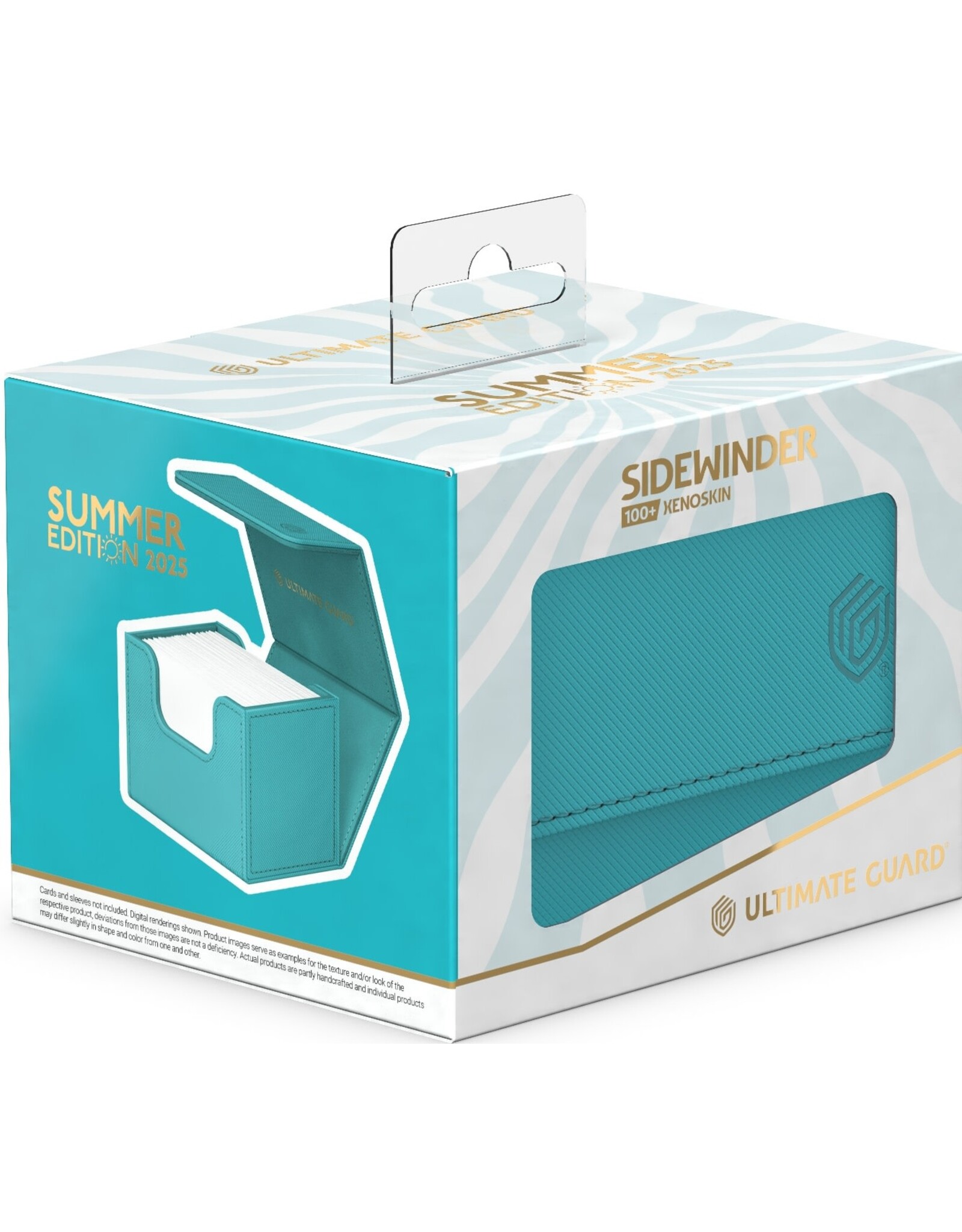 Ultimate Guard Sidewinder: Summer Edition Deck Case (100+, Lagoon)