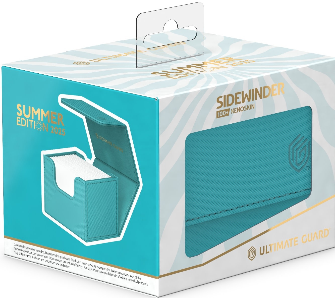 Ultimate Guard Sidewinder: Summer Edition Deck Case (100+, Lagoon)