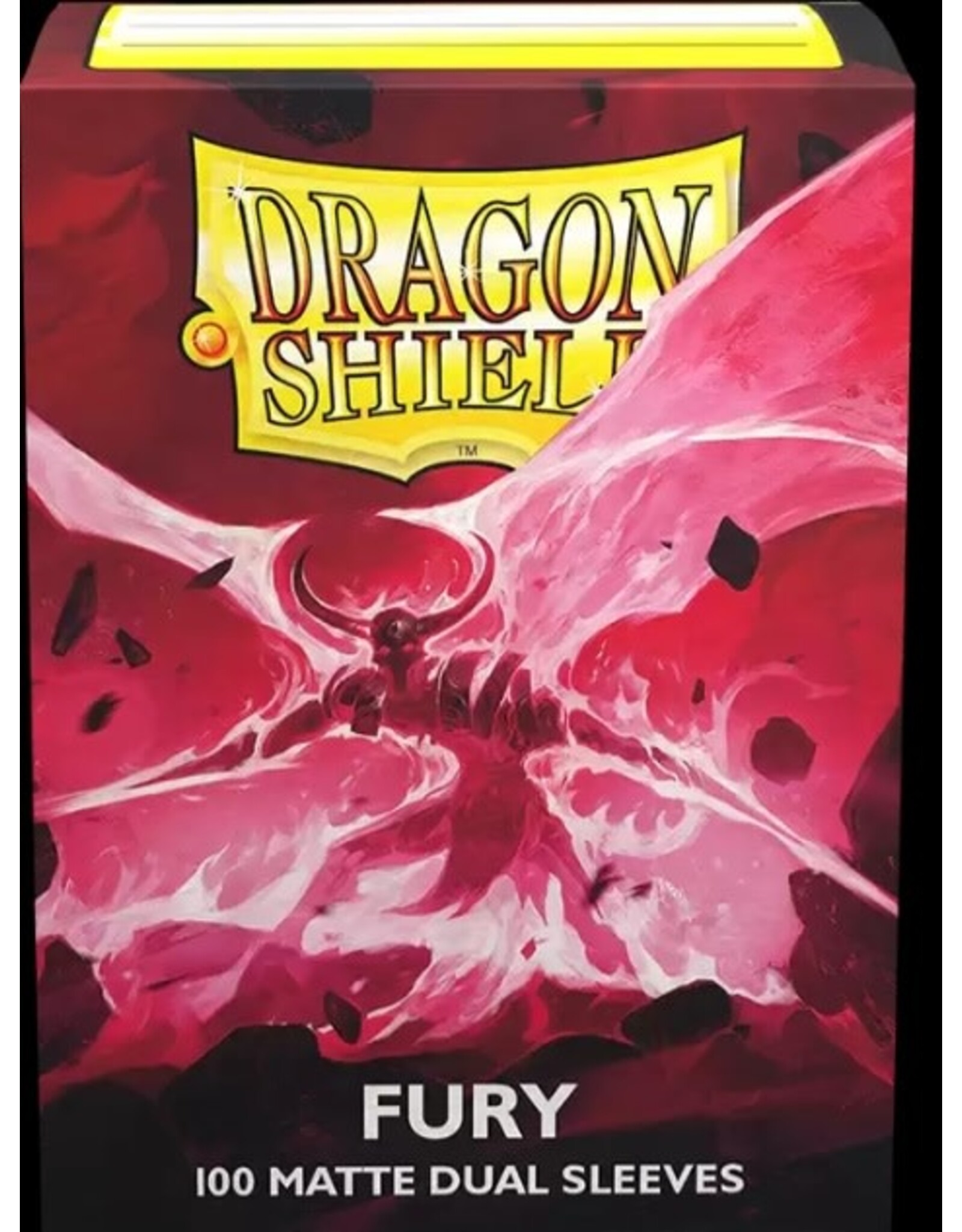 dragon shield Trading Card Sleeves (Dual Matte Fury) 100ct