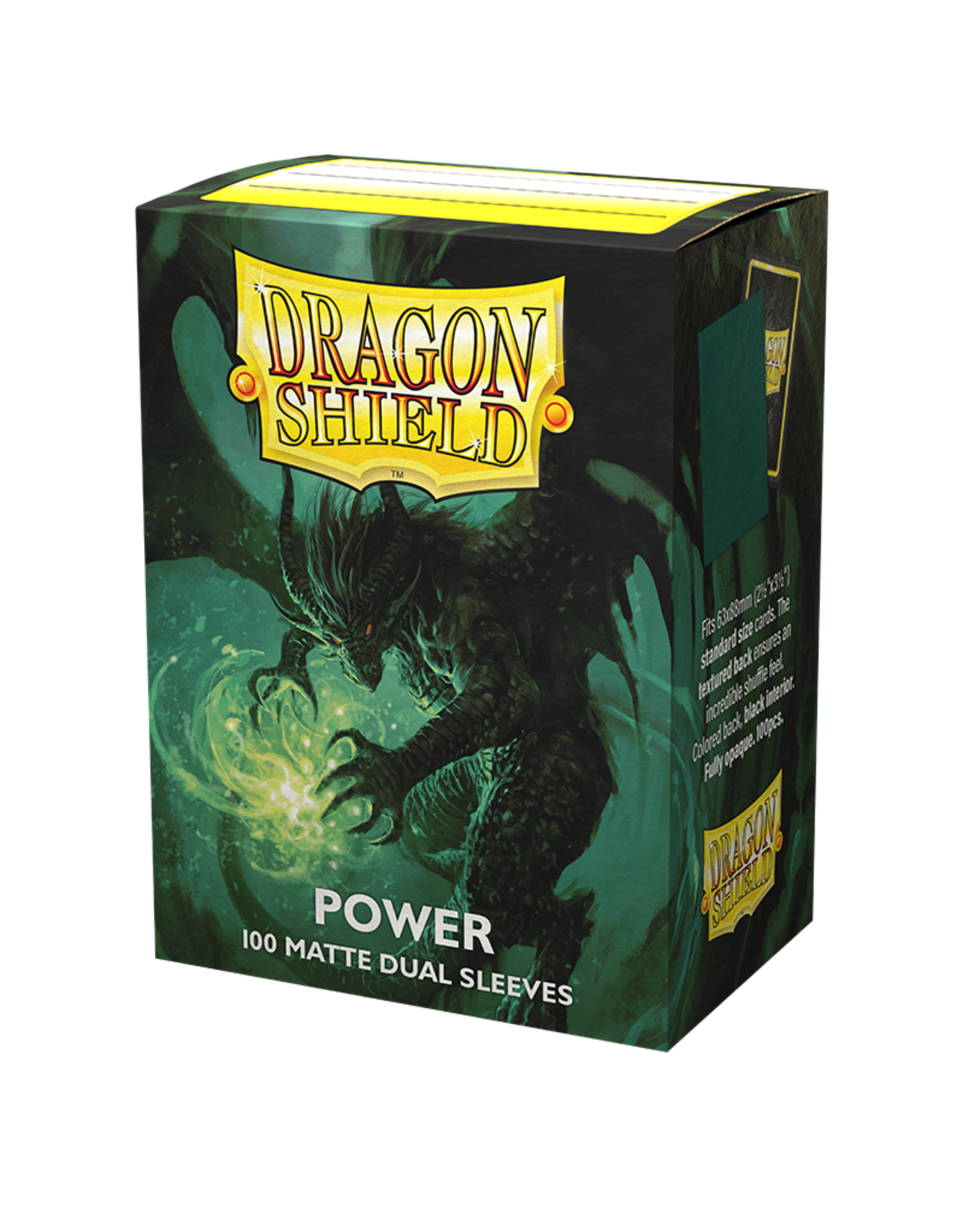dragon shield Trading Card Sleeves (Dual Matte Power) 100ct