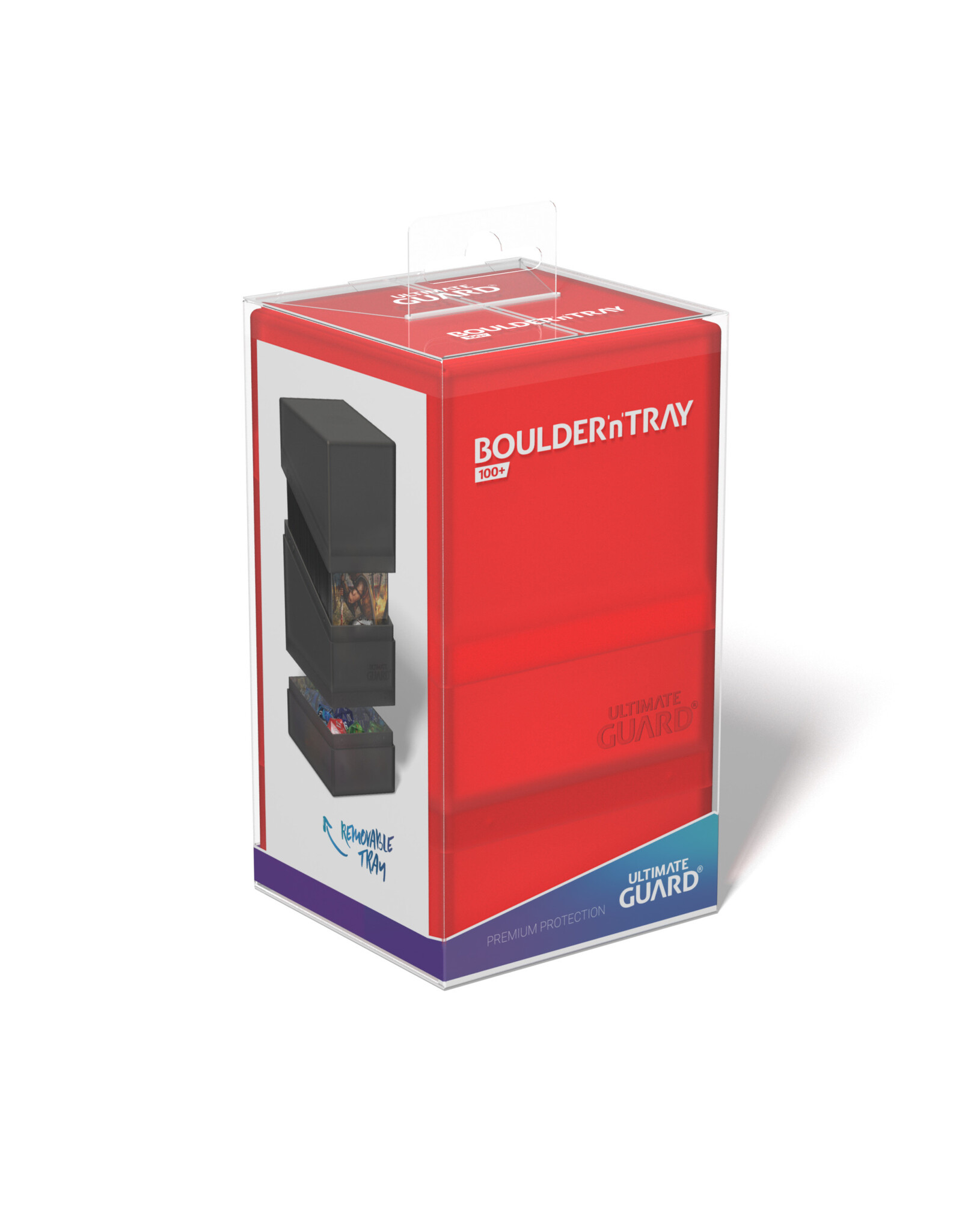 Ultimate Guard Boulder'n'tray Deck Case (100+, Ruby)