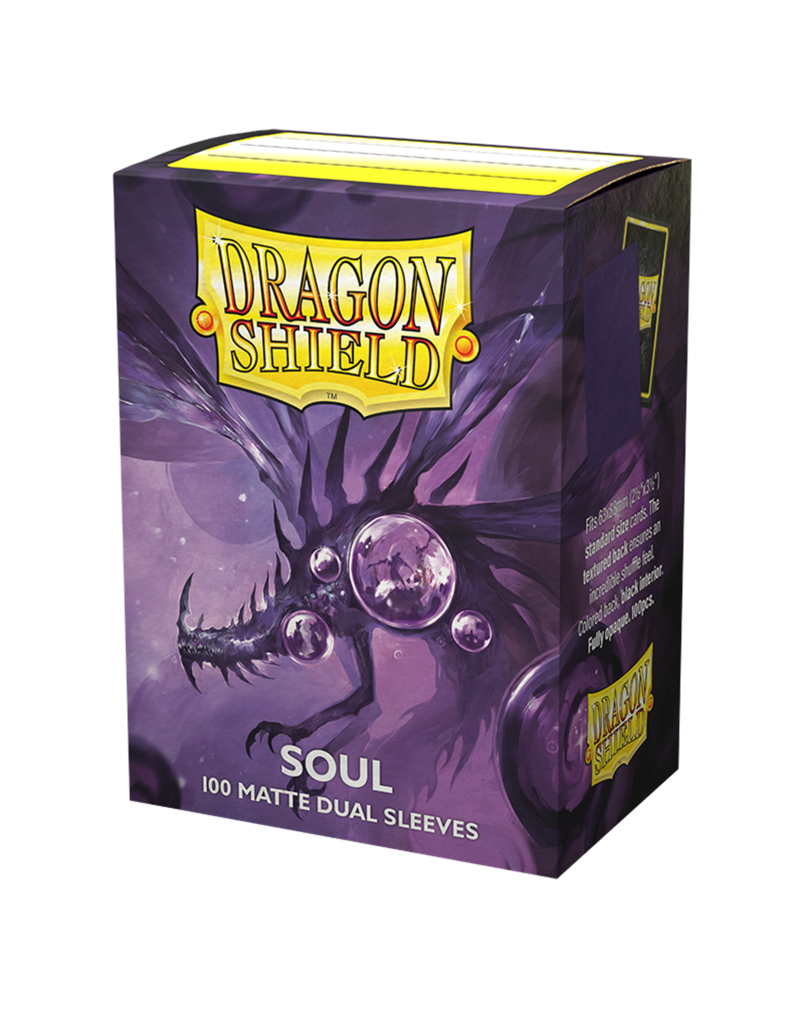 dragon shield Trading Card Sleeves (Dual Matte Soul) 100ct