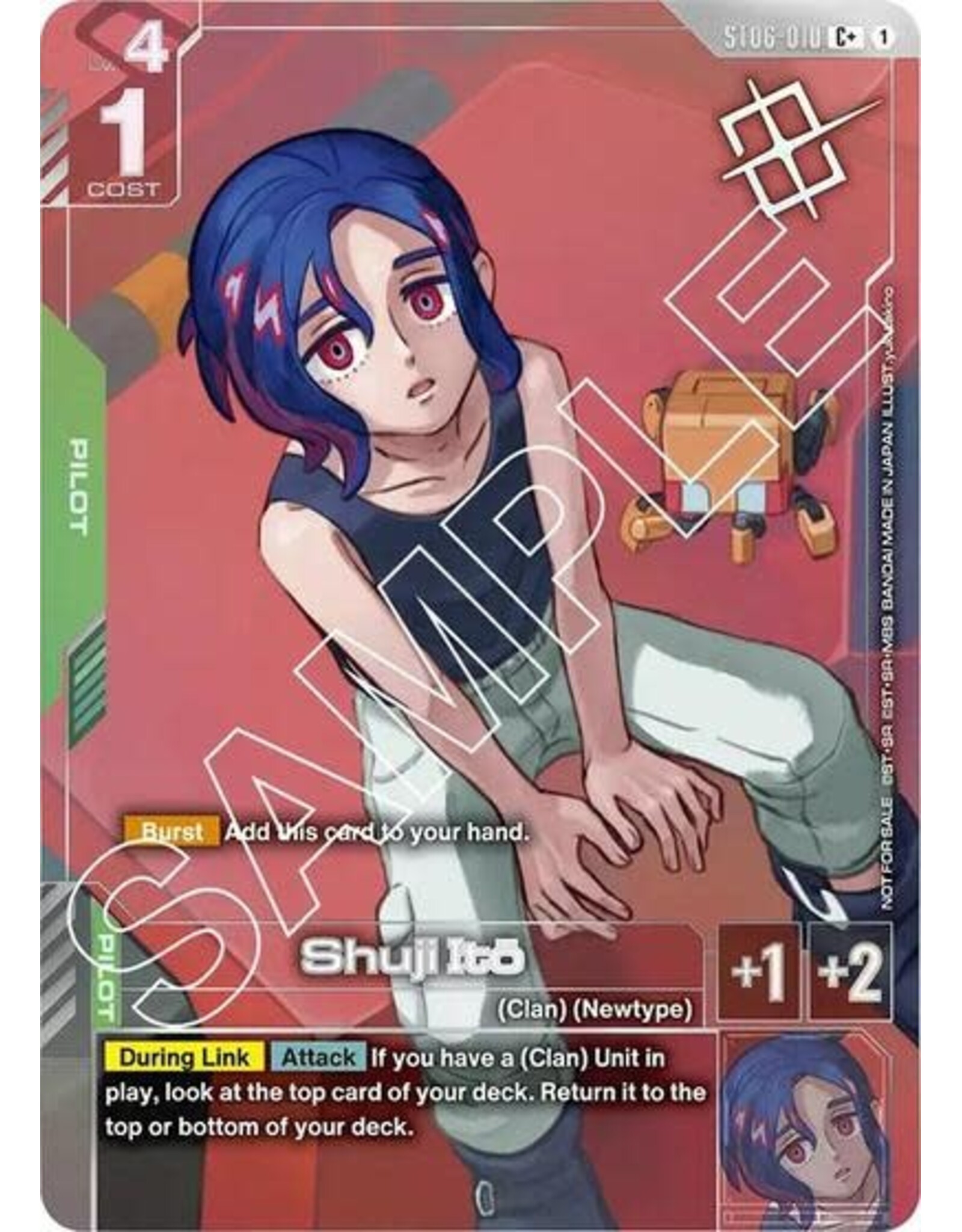 Shuji Ito (Store Tournament Winner Pack 02) (Promo) - ST06-010 (Holofoil, C+)
