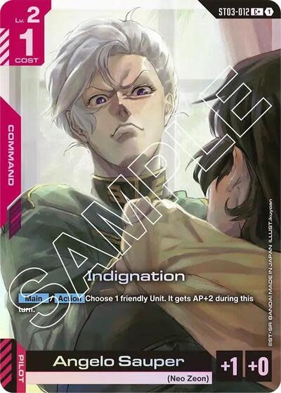 Indignation (C+) - ST03-012 (Holofoil, C+)