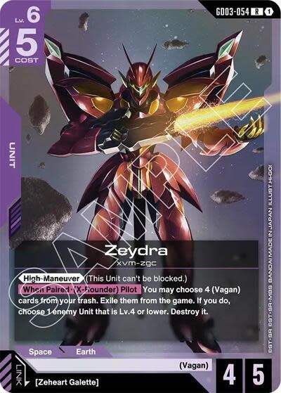Zeydra - GD03-054 (Holofoil, Rare)