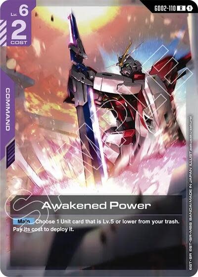 Awakened Power - GD02-110 (Holofoil, Rare) (ST09)