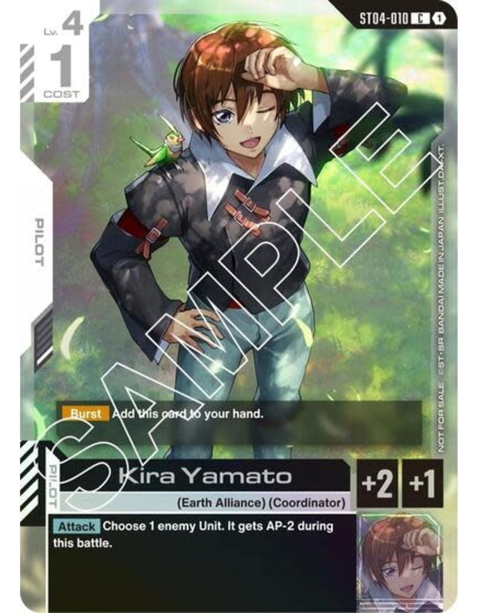 Kira Yamato (Launch Event) (Promo) - ST04-010 (Holofoil, Common)