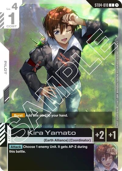 Kira Yamato (Launch Event) (Promo) - ST04-010 (Holofoil, Common)