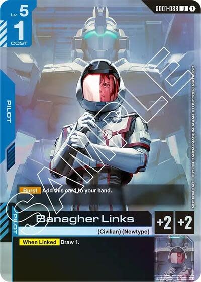 Banagher Links (Launch Event) (Promo) - GD01-088 (Holofoil, Uncommon)