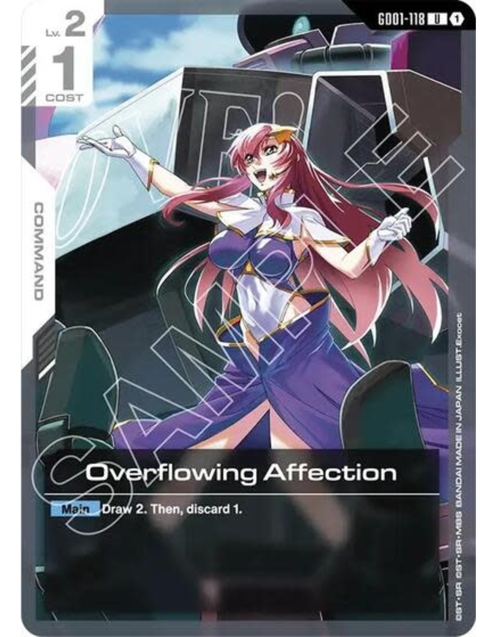 Overflowing Affection - GD01-118 (Normal, Uncommon) (ST09)