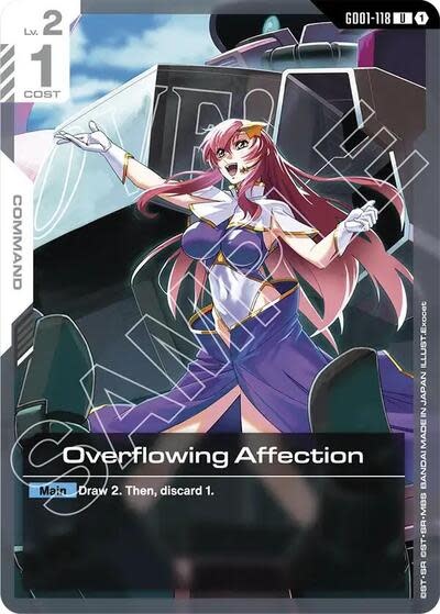 Overflowing Affection - GD01-118 (Normal, Uncommon) (ST09)