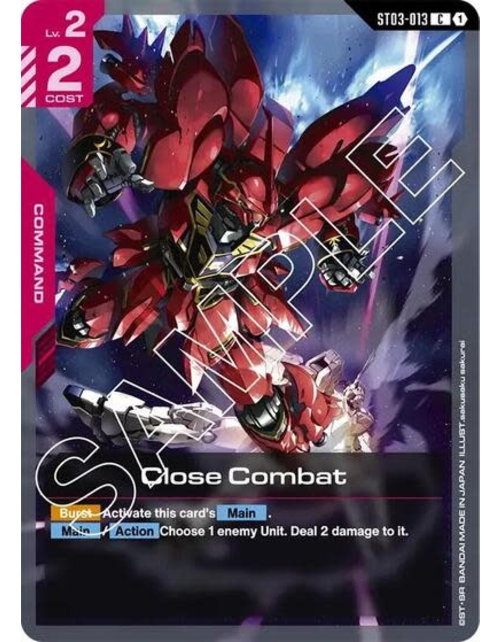 Close Combat - ST03-013 (Normal, Common) (ST03)