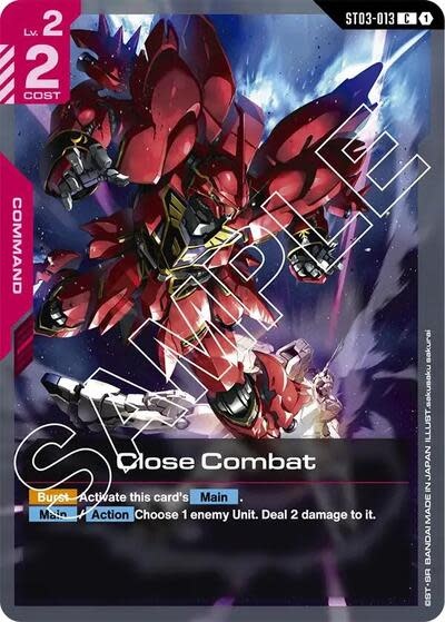 Close Combat - ST03-013 (Normal, Common) (ST03)