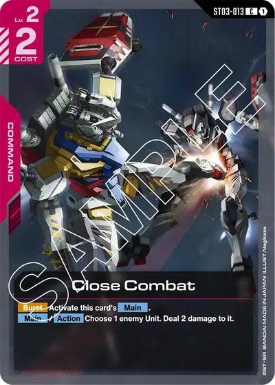 Close Combat - ST03-013 (Normal, Common) (ST06)