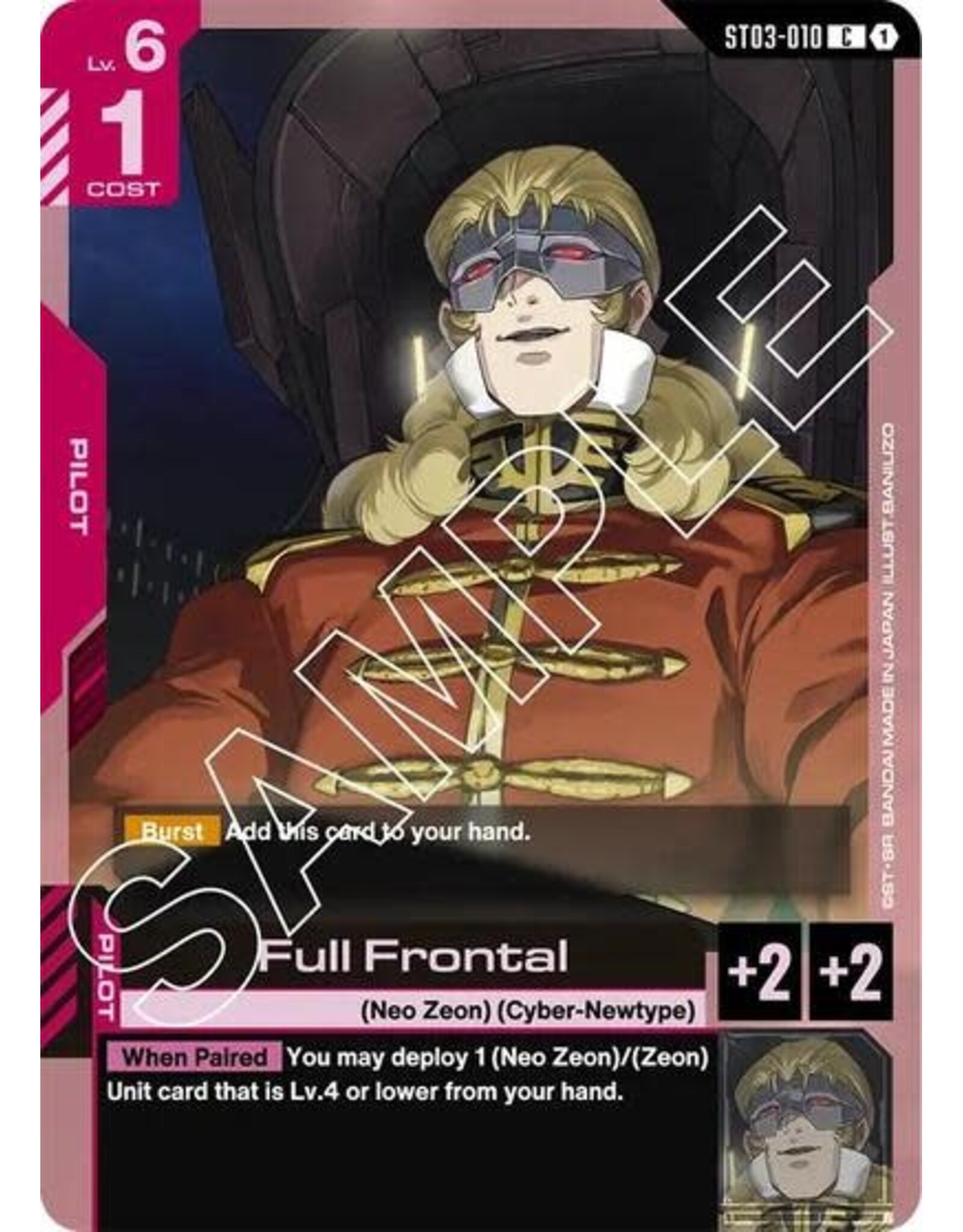 Full Frontal - ST03-010 (Normal, Common)