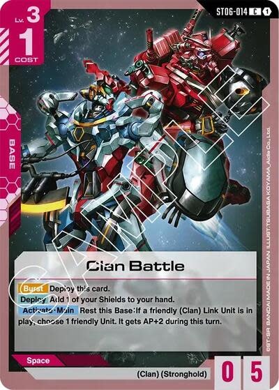 Clan Battle - ST06-014 (Normal, Common)