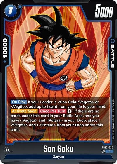 Son Goku - FB10-030 (Normal, Common)