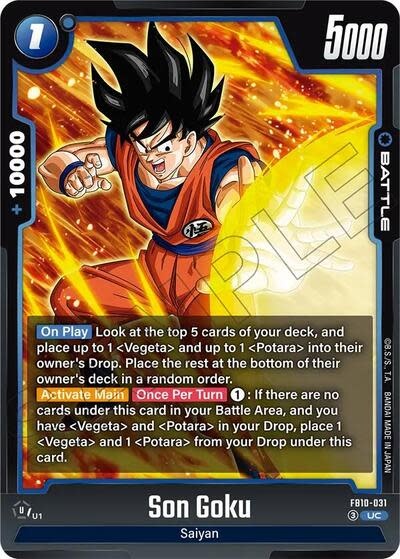 Son Goku - FB10-031 (Normal, Uncommon)