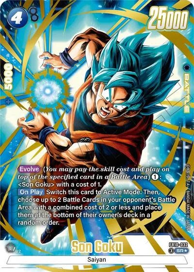 Son Goku - FB10-032 (Alternate Art) (Holofoil, Super Rare)