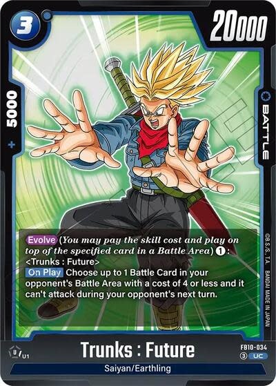 Trunks : Future - FB10-034 (Normal, Uncommon)