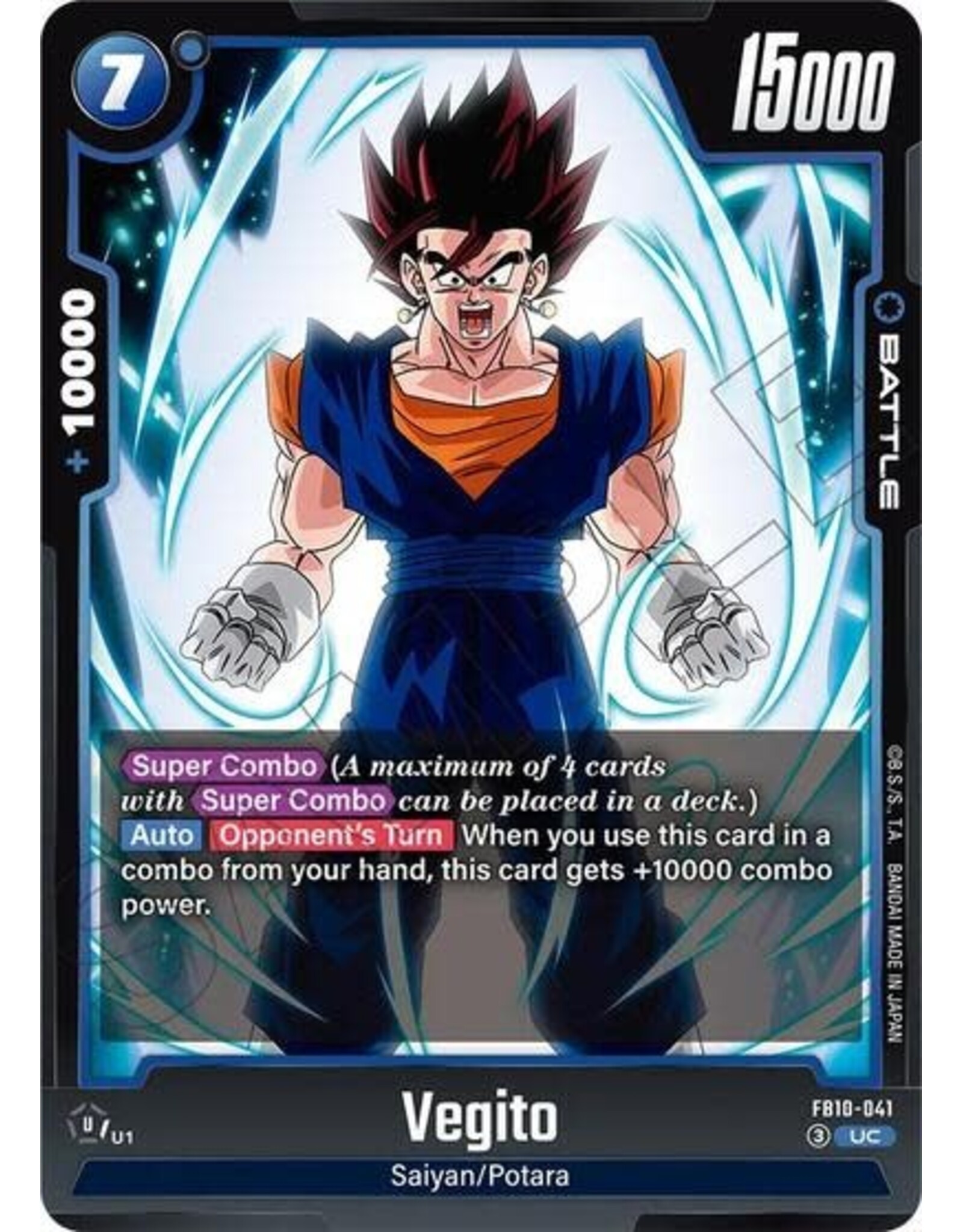 Vegito - FB10-041 (Normal, Uncommon)