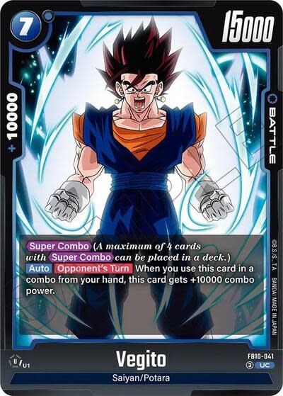 Vegito - FB10-041 (Normal, Uncommon)