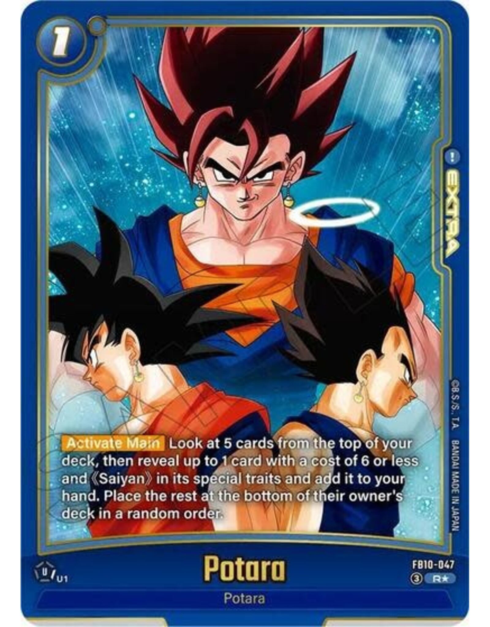 Potara (Alternate Art) - FB10-047 (Holofoil, Rare)