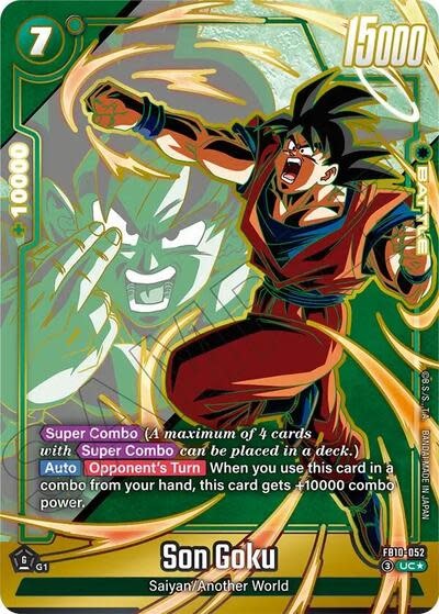 Son Goku - FB10-052 (Alternate Art) (Holofoil, Uncommon)