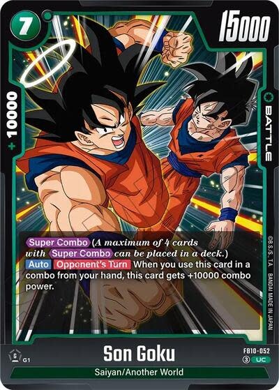 Son Goku - FB10-052 (Normal, Uncommon)