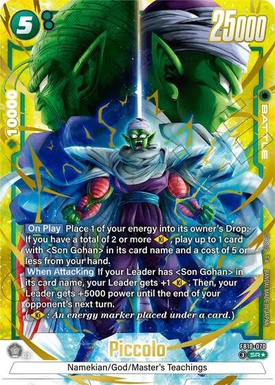 Piccolo - FB10-070 (Alternate Art) (Holofoil, Super Rare)