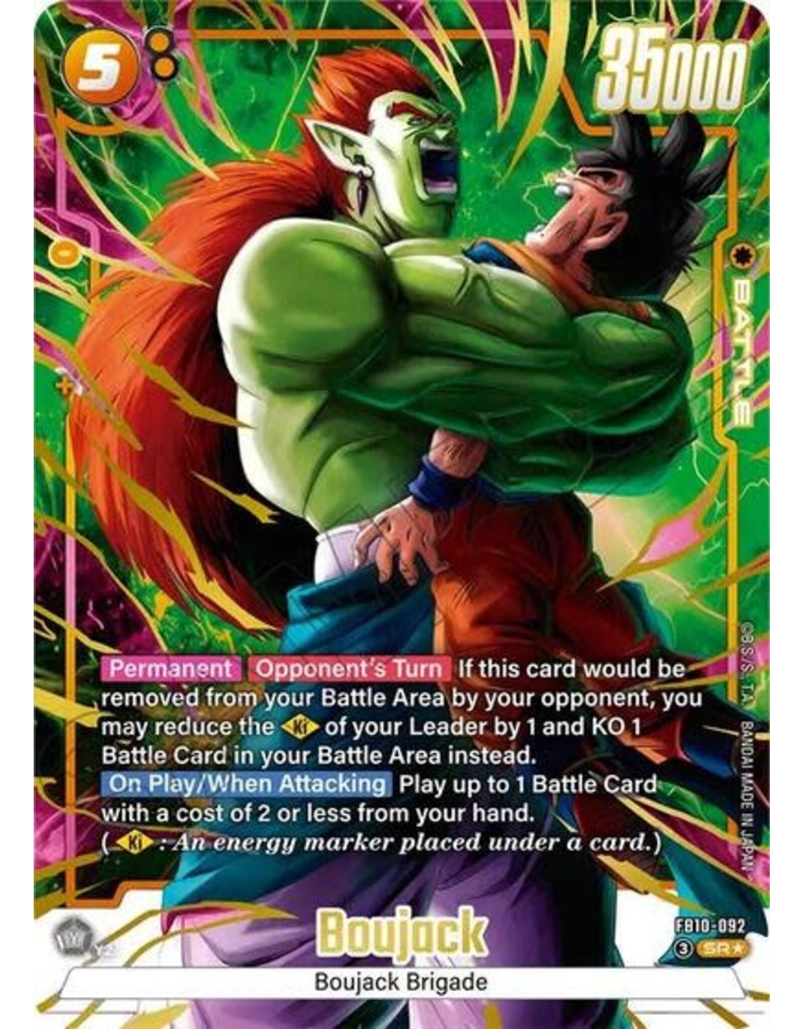 Boujack - FB10-092 (Alternate Art) (Holofoil, Super Rare)
