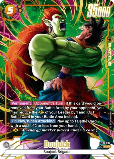 Boujack - FB10-092 (Alternate Art) (Holofoil, Super Rare)
