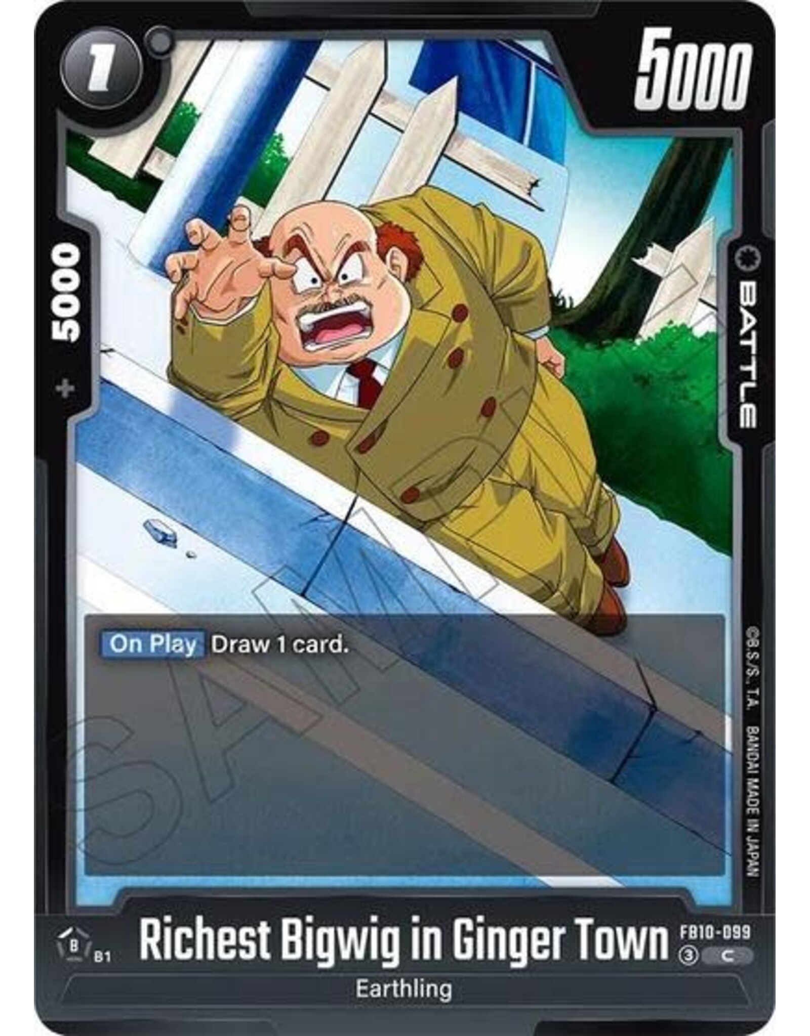 Richest Bigwig in Ginger Town - FB10-099 (Normal, Common)