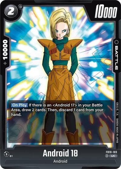 Android 18 - FB10-103 (Normal, Uncommon)