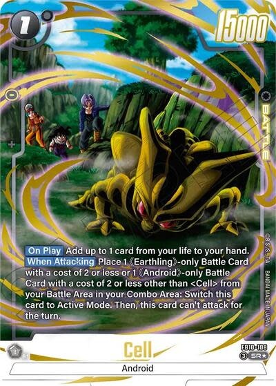 Cell - FB10-108 (Alternate Art) (Holofoil, Super Rare)