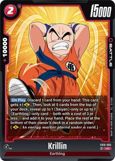 Krillin - FB10-005 (Normal, Uncommon)