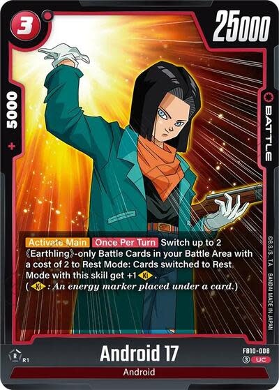Android 17 - FB10-008 (Normal, Uncommon)