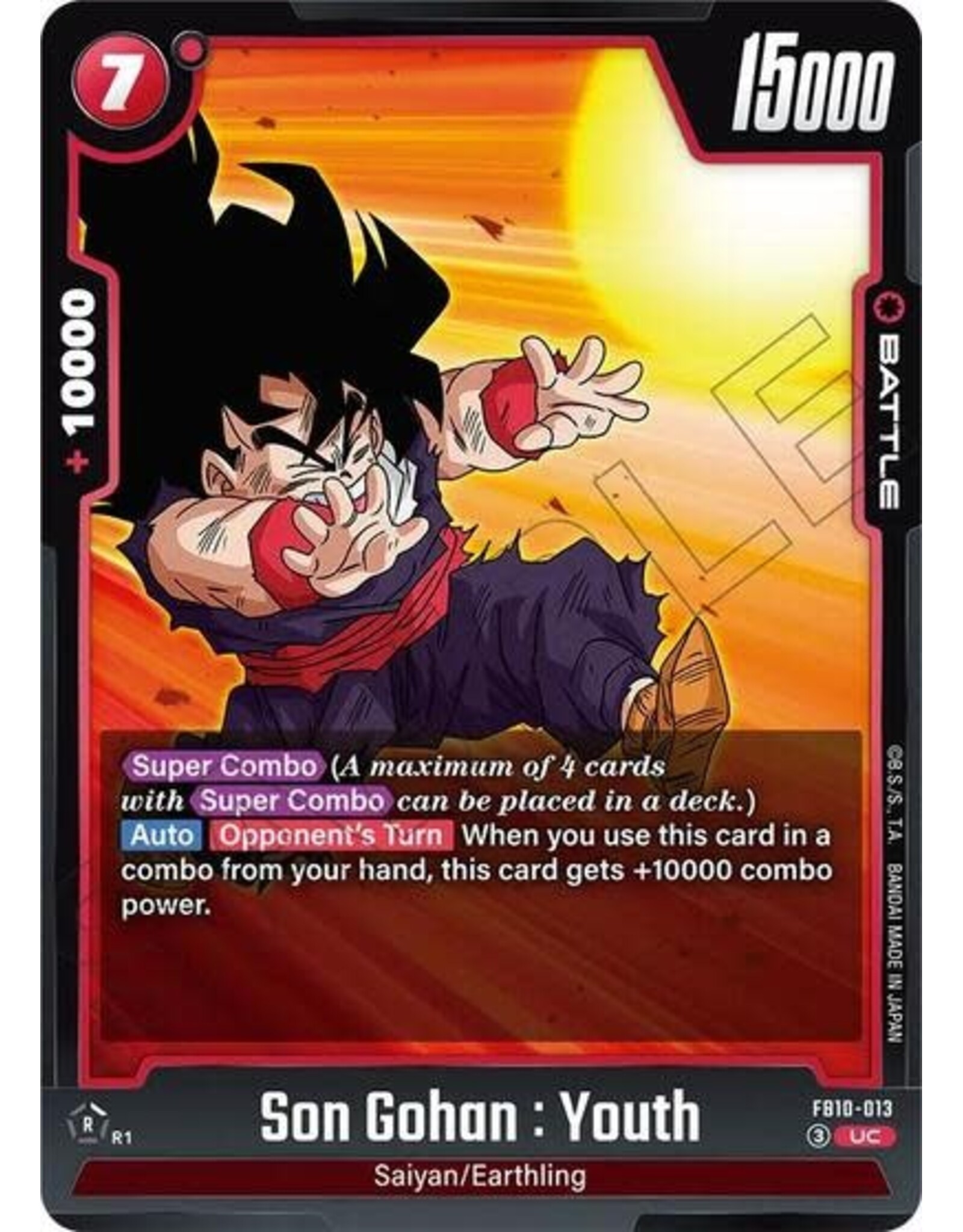 Son Gohan : Youth - FB10-013 (Normal, Uncommon)