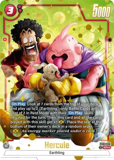 Hercule - FB10-021 (Alternate Art) (Holofoil, Super Rare)
