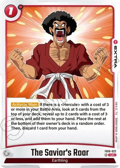 The Savior's Roar - FB10-022 (Normal, Uncommon)