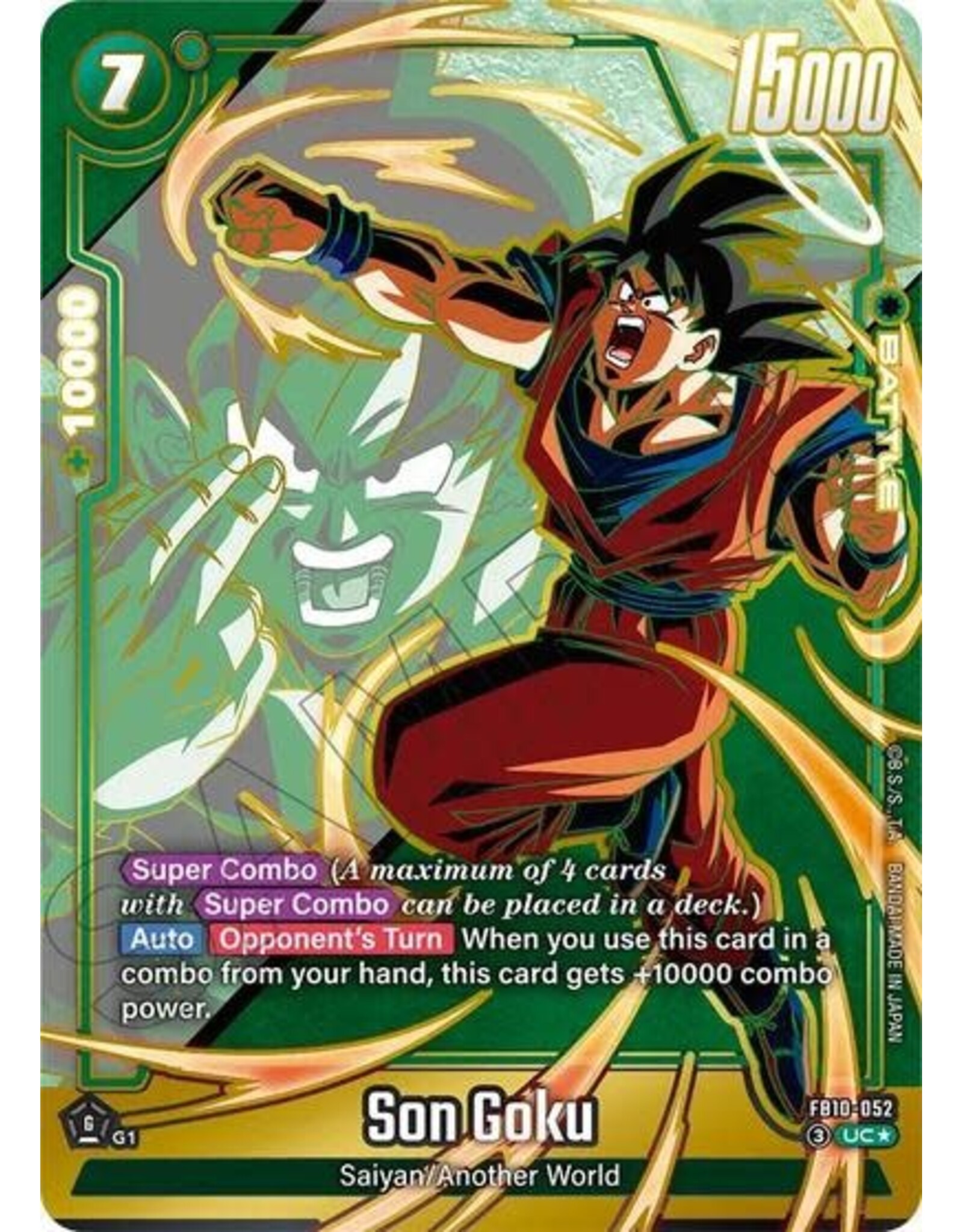 Son Goku - FB10-052 (Alternate Art) (Holofoil, Uncommon)