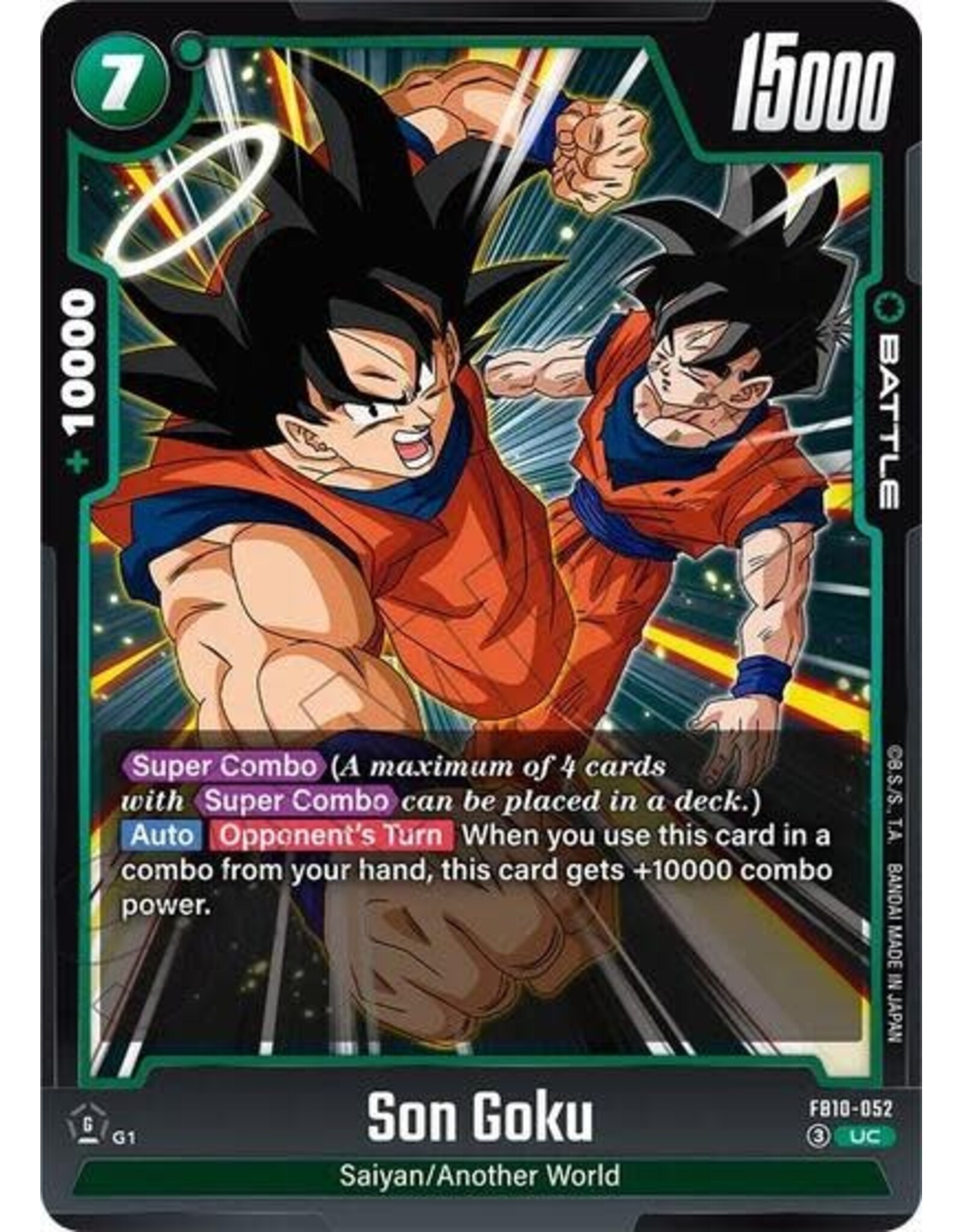 Son Goku - FB10-052 (Normal, Uncommon)
