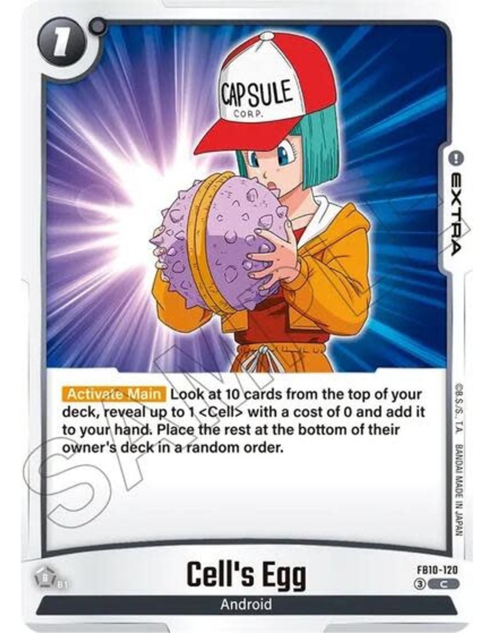 Cell's Egg - FB10-120 (Normal, Common)