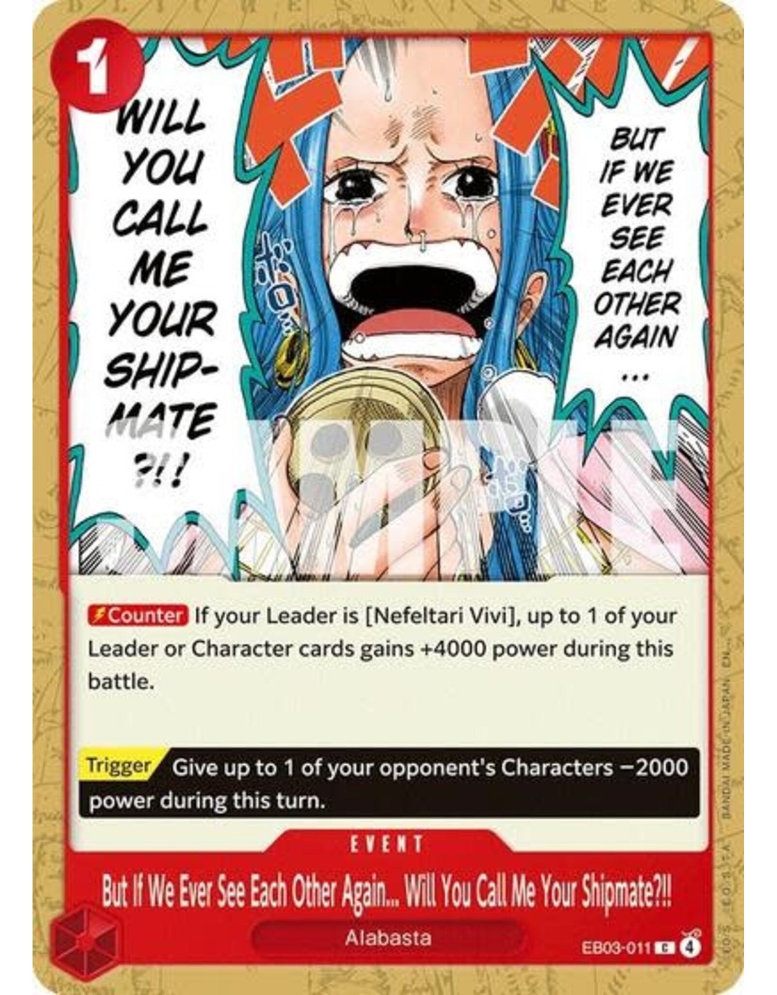 But If We Ever See Each Other Again... Will You Call Me Your Shipmate?!! - EB03-011 (Normal, C)