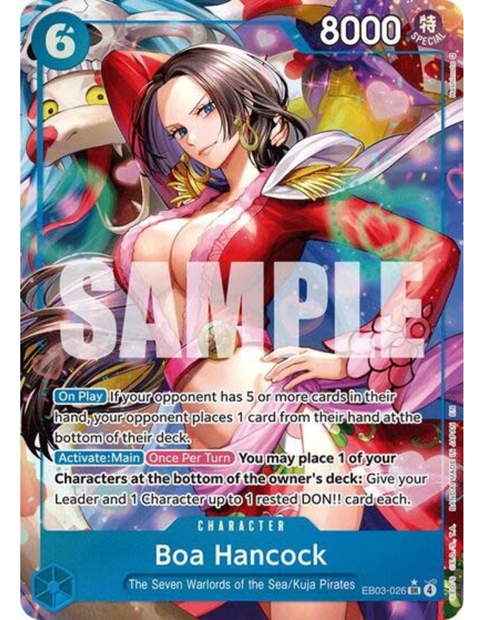 Boa Hancock (Alternate Art) - EB03-026 (Foil, SR)